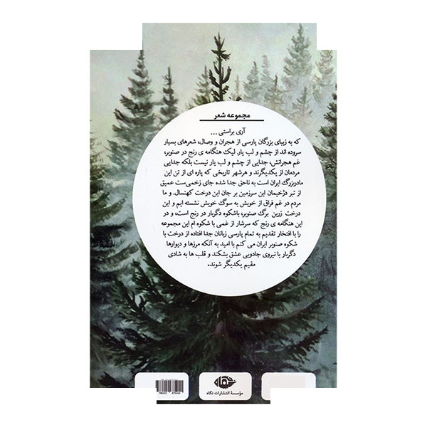 کتاب هنگامه رنج در صنوبر اثر علیرضا ملک زاده نشر نگاه کتاب هنگامه رنج در صنوبر اثر علیرضا ملک زاده نشر نگاه