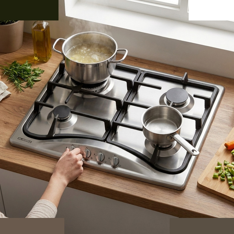 اجاق گاز صفحه ای چهار شعله استیل البرز مدل S-4603 اجاق گاز صفحه ای چهار شعله استیل البرز مدل S-4603
