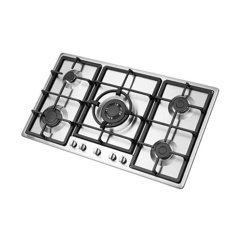 اجاق گاز صفحه ای پنج شعله استیل البرز مدل 5952i اجاق گاز صفحه ای پنج شعله استیل البرز مدل 5952i