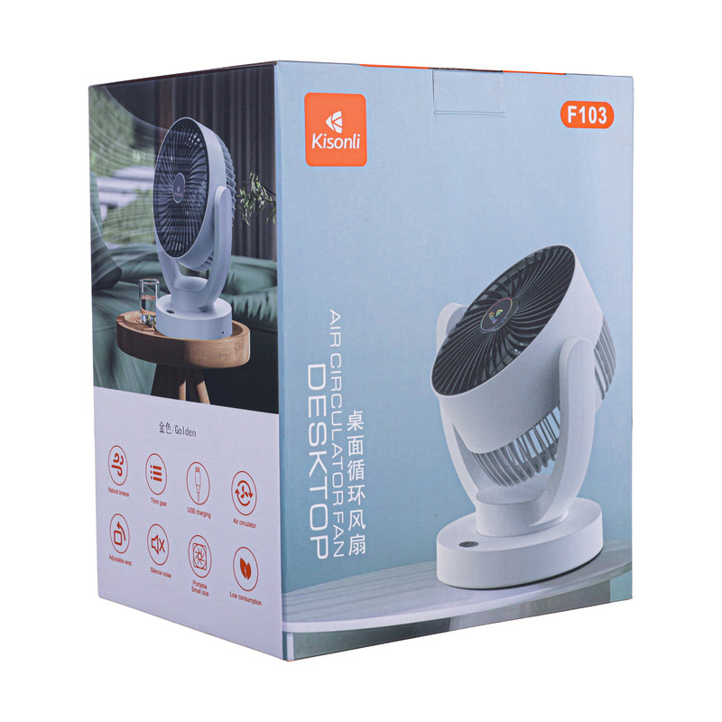 پنکه رومیزی کیسونلی مدل F103 ظرفیت 2400 ملی آمپر ساعت پنکه رومیزی کیسونلی مدل F103 ظرفیت 2400 ملی آمپر ساعت