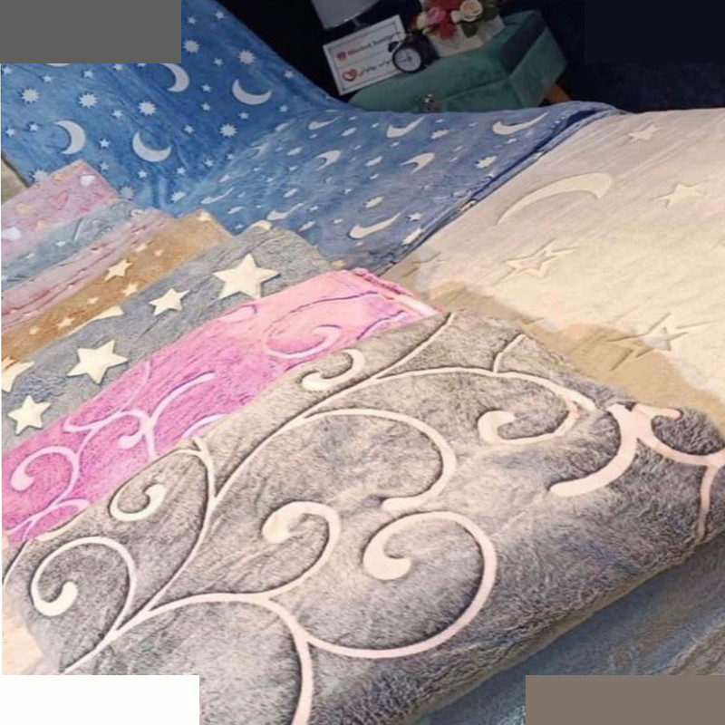 پتو مدل شبنما کد 006 سایز 240x220 سانتی متر