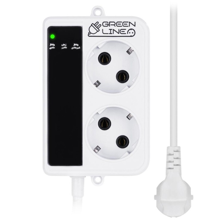 محافظ سیم دار یخچال و فریزر ساید گرین لاین کد GLP162-RW طول 2 متر
