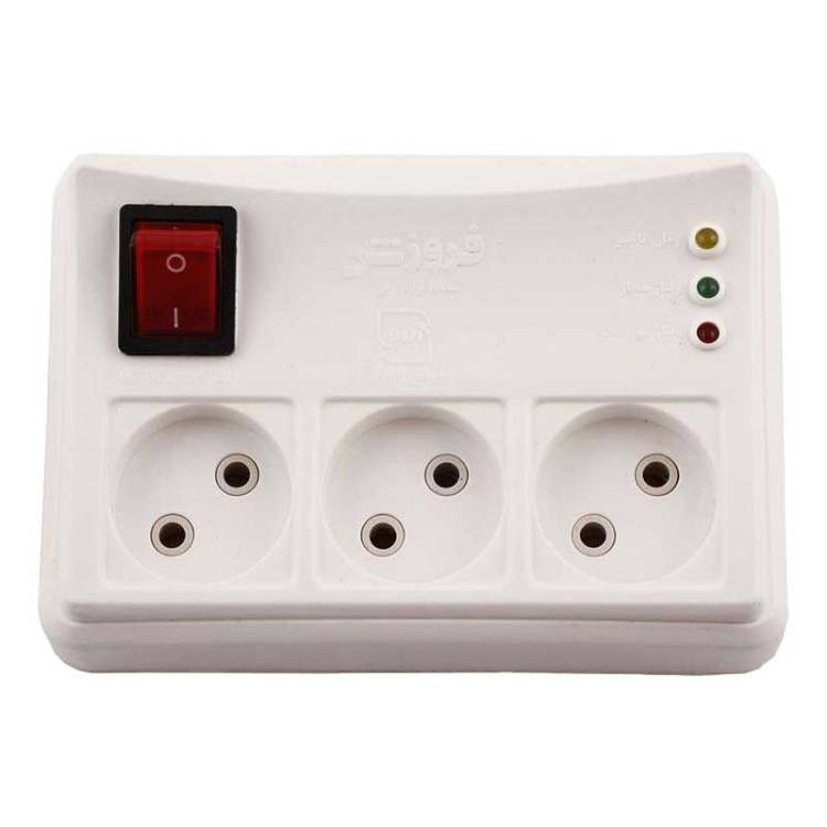 محافظ 3 خانه یخچال فروزش مدل FR231 طول کابل 1.8 متر محافظ 3 خانه یخچال فروزش مدل FR231 طول کابل 1.8 متر