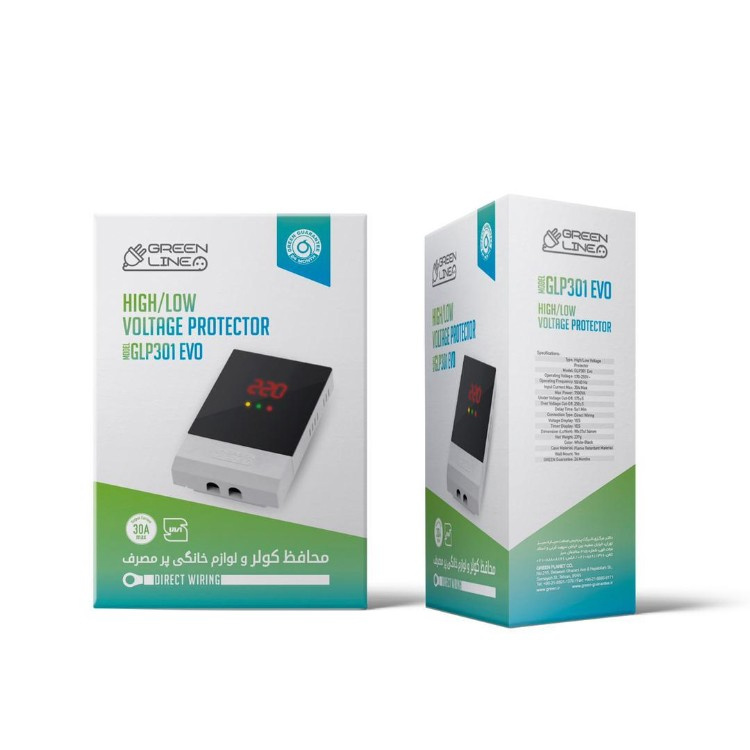 محافظ دیجیتال کولر گازی گرین لاین مدل ترمینالی کد GLP301-EVO محافظ دیجیتال کولر گازی گرین لاین مدل ترمینالی کد GLP301-EVO