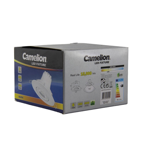 پنل 6 وات کملیون مدل توکار LED FIXTURE پنل 6 وات کملیون مدل توکار LED FIXTURE