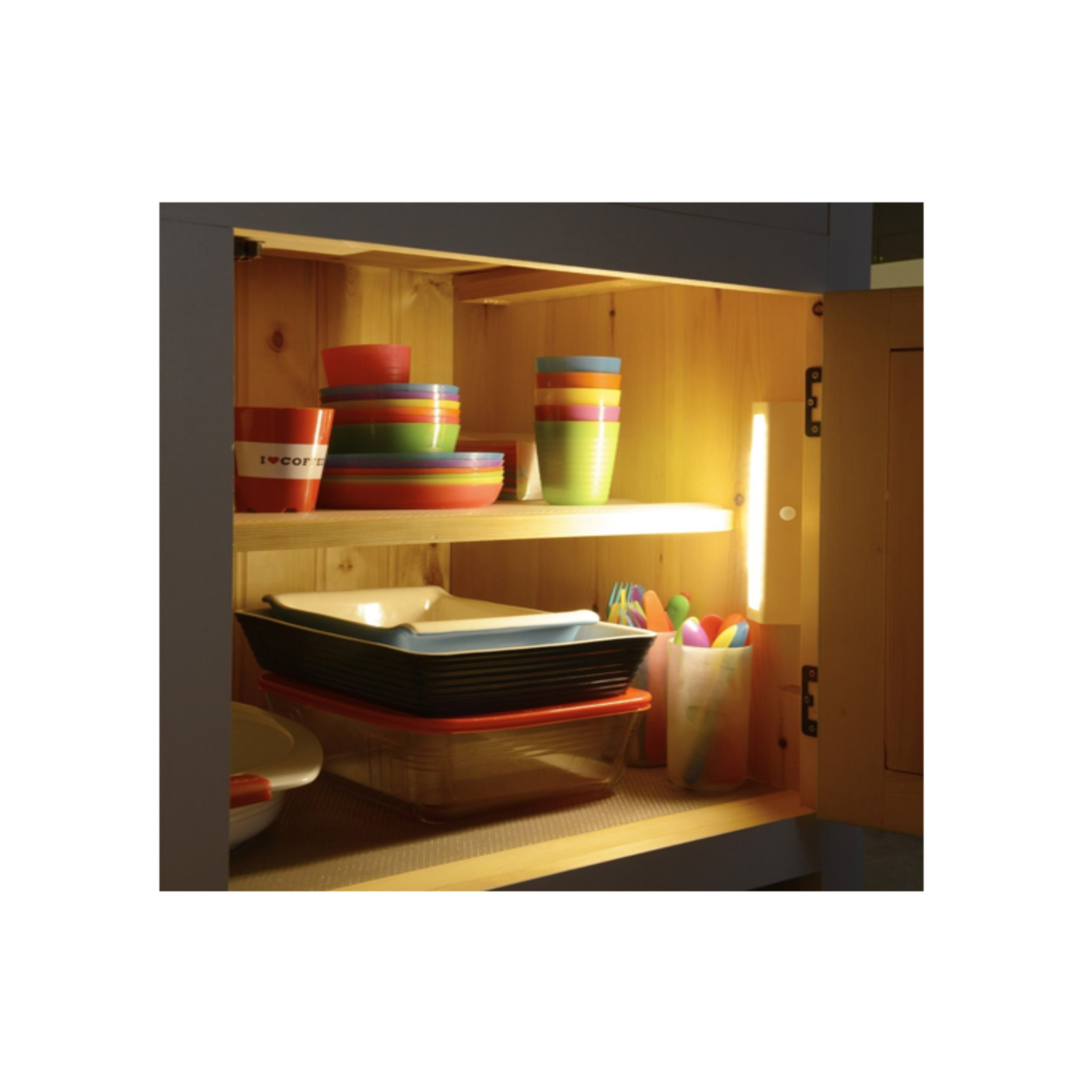 چراغ کابینتی روکار 1 وات کد 3371 چراغ کابینتی روکار 1 وات کد 3371