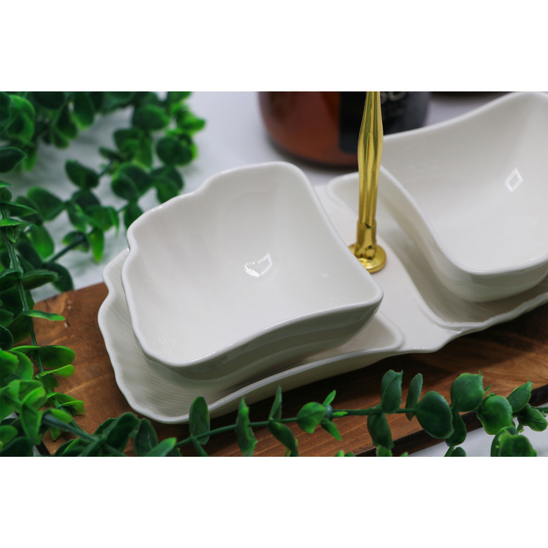 اردوخوری بی.وی.کی مدل 2 خانه طرح Butterfly کد 677122 اردوخوری بی.وی.کی مدل 2 خانه طرح Butterfly کد 677122