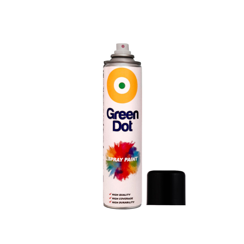 اسپری رنگ مشکی براق و نقره ای گرین دات مدل gren2 حجم 300 میلی لیتر اسپری رنگ مشکی براق و نقره ای گرین دات مدل gren2 حجم 300 میلی لیتر