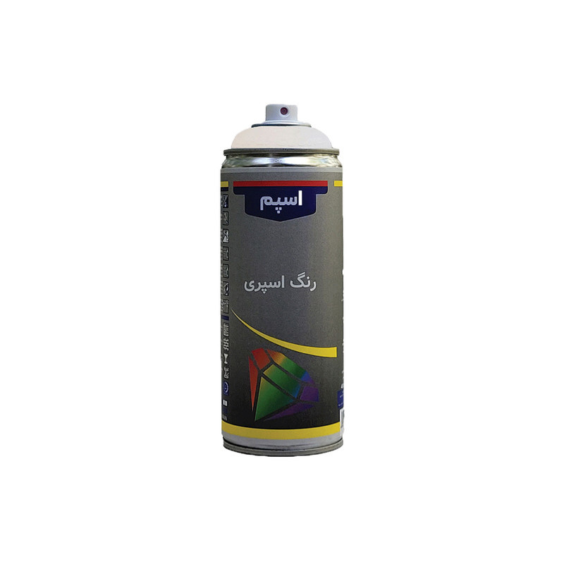 اسپری رنگ سفید مات اسپم مدل sp6 حجم 400 میلی لیتر مجموعه 6 عددی اسپری رنگ سفید مات اسپم مدل sp6 حجم 400 میلی لیتر مجموعه 6 عددی