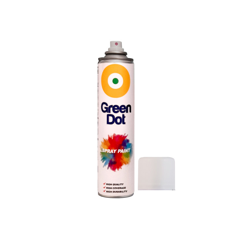 اسپری رنگ سفید مات گرین دات مدل green dot 2 حجم 300 میلی لیتر مجموعه 2 عددی اسپری رنگ سفید مات گرین دات مدل green dot 2 حجم 300 میلی لیتر مجموعه 2 عددی