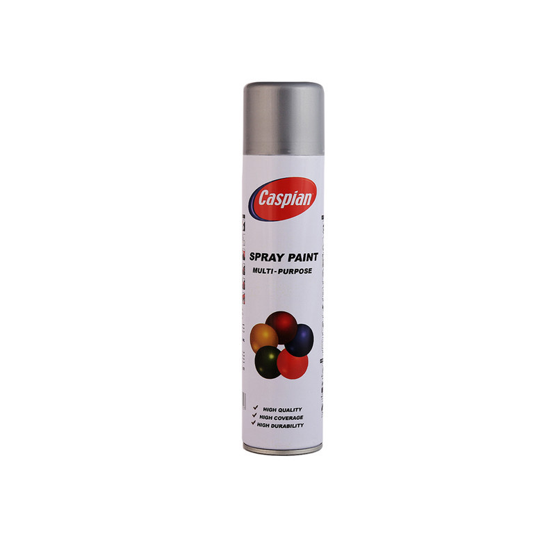 اسپری رنگ نقره ای کاسپین مدل cas حجم 300 میلی لیتر مجموعه 2 عددی اسپری رنگ نقره ای کاسپین مدل cas حجم 300 میلی لیتر مجموعه 2 عددی