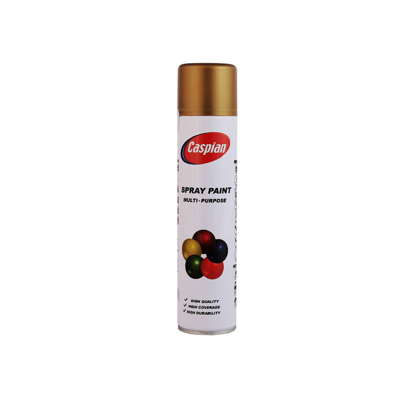 اسپری رنگ طلایی و نقره ای کاسپین مدل cas حجم 300 میلی لیتر اسپری رنگ طلایی و نقره ای کاسپین مدل cas حجم 300 میلی لیتر