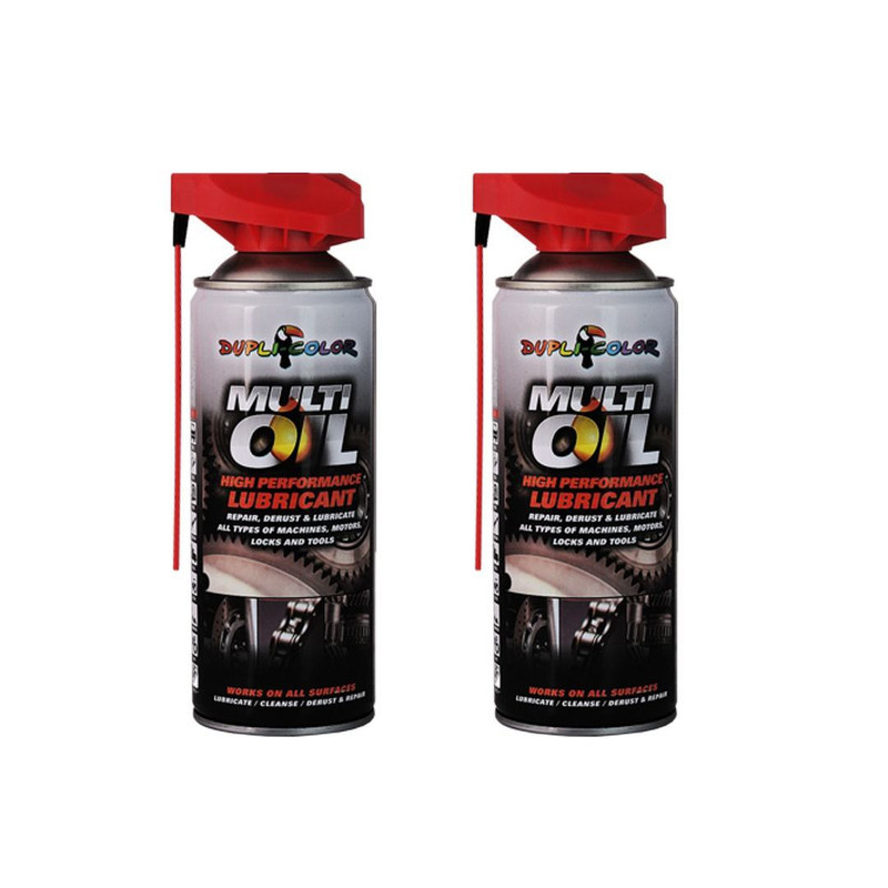 اسپری روان کننده دوپلی کالر مدل Multi Oil سوسماری حجم 400 میلی لیتر مجموعه 2 عددی اسپری روان کننده دوپلی کالر مدل Multi Oil سوسماری حجم 400 میلی لیتر مجموعه 2 عددی