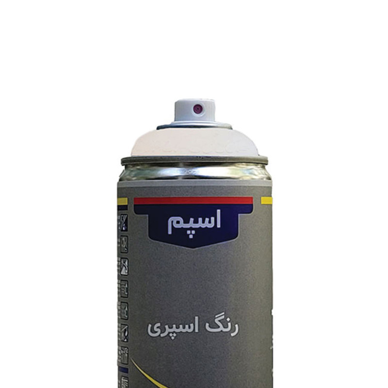 اسپری رنگ سفید اسپم مدل مات حجم 300 میلی لیتر اسپری رنگ سفید اسپم مدل مات حجم 300 میلی لیتر