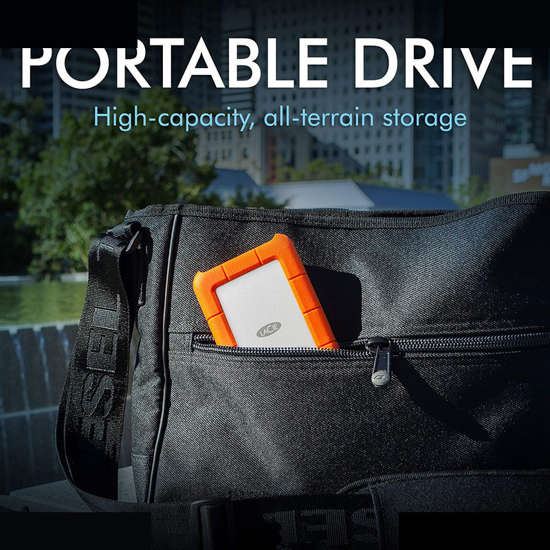 هارد دیسک اکسترنال لسی مدل RUGGED USB-C ظرفیت 5 ترابایت هارد دیسک اکسترنال لسی مدل RUGGED USB-C ظرفیت 5 ترابایت