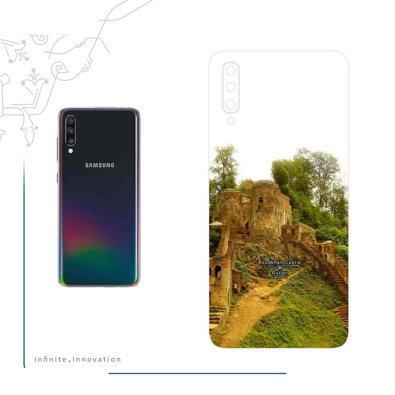 برچسب پوششی ماهوت مدل Roodkhan Castle مناسب برای گوشی موبایل سامسونگ Galaxy A70 برچسب پوششی ماهوت مدل Roodkhan Castle مناسب برای گوشی موبایل سامسونگ Galaxy A70