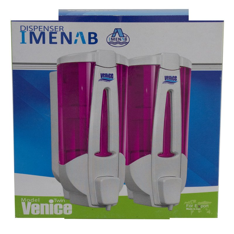 پمپ مایع دستشویی دو قلو ایمن آب مدل VENIZE پمپ مایع دستشویی دو قلو ایمن آب مدل VENIZE