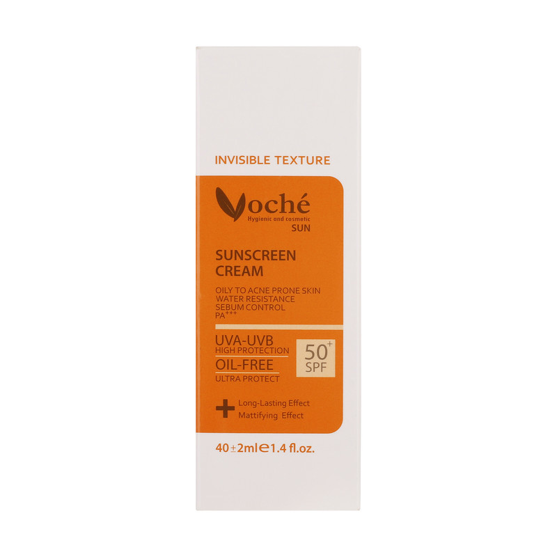 کرم ضد آفتاب بدون رنگ وچه SPF 50 مدل 48 مناسب پوست های چرب و آکنه ای حجم 40 میلی لیتر کرم ضد آفتاب بدون رنگ وچه SPF 50 مدل 48 مناسب پوست های چرب و آکنه ای حجم 40 میلی لیتر