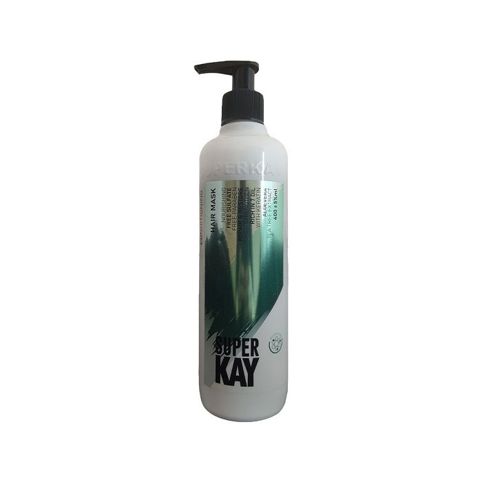 ماسک مو پمپی سوپرکی SUPER KAY با آبکشی مدل02 حجم 400 میلی لیتر ماسک مو پمپی سوپرکی SUPER KAY با آبکشی مدل02 حجم 400 میلی لیتر