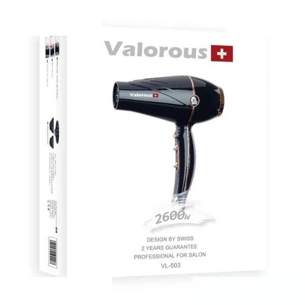 سشوار حرفه ای 2600 وات والوروس مدل VL-503 سشوار حرفه ای 2600 وات والوروس مدل VL-503