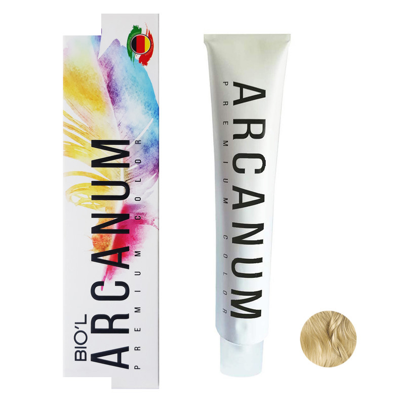 رنگ مو بیول مدل Arcanum شماره 9.23 حجم 120 میلی لیتر رنگ بلوند ماسه ای خیلی روشن رنگ مو بیول مدل Arcanum شماره 9.23 حجم 120 میلی لیتر رنگ بلوند ماسه ای خیلی روشن