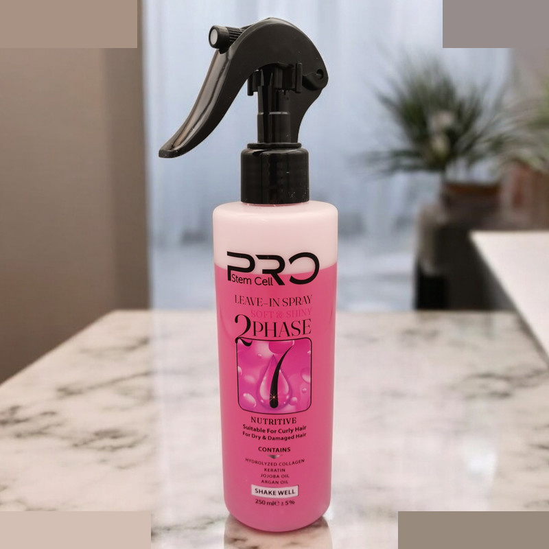 اسپری دوفاز مو پرو استم سل مدل Nutritive حجم 250 میلی لیتر اسپری دوفاز مو پرو استم سل مدل Nutritive حجم 250 میلی لیتر