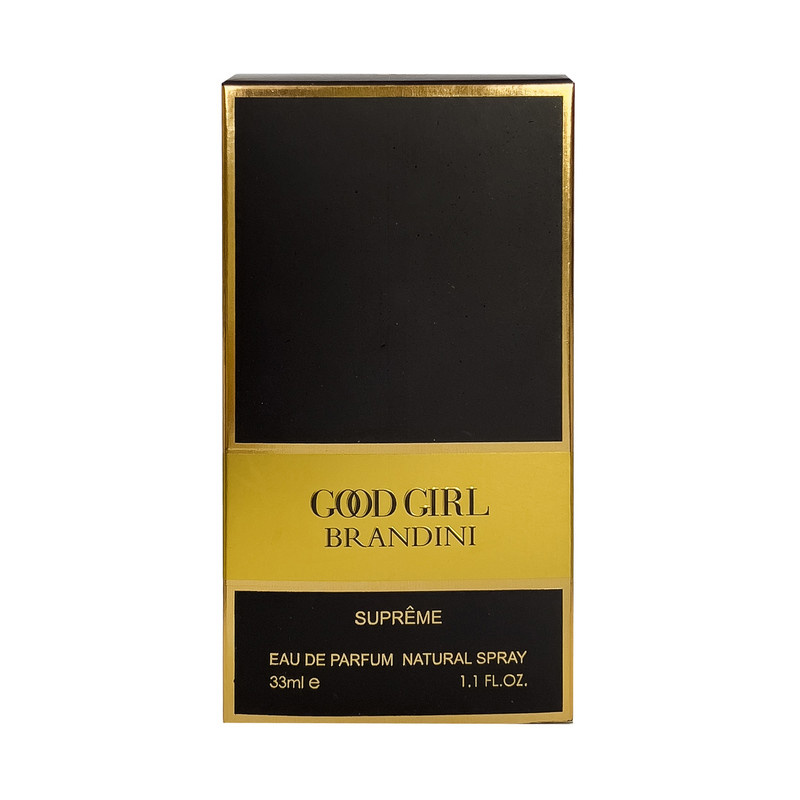 عطر جیبی زنانه برندینی مدل Good Girl Supreme حجم 33 میلی لیتر عطر جیبی زنانه برندینی مدل Good Girl Supreme حجم 33 میلی لیتر