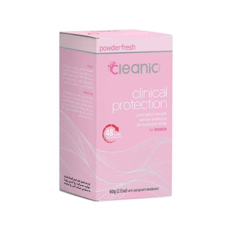 دئودورانت زنانه کلینیک کیندی مدل POWDER FRESH حجم 60 میلی لیتر دئودورانت زنانه کلینیک کیندی مدل POWDER FRESH حجم 60 میلی لیتر