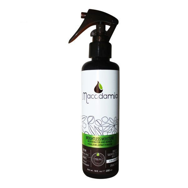 اسپری مو ماکادامیا مدل Weightless Moisture حجم 200 میلی لیتر اسپری مو ماکادامیا مدل Weightless Moisture حجم 200 میلی لیتر
