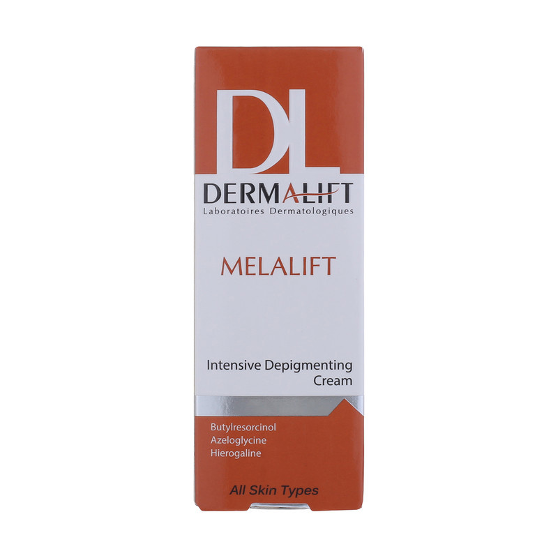 کرم روشن کننده صورت درمالیفت مدل Melalift مناسب انواع پوست حجم 40 میلی لیتر کرم روشن کننده صورت درمالیفت مدل Melalift مناسب انواع پوست حجم 40 میلی لیتر