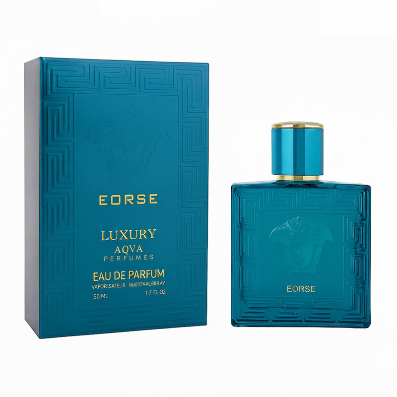 ادو پرفیوم مردانه لاکچری آکوا مدل EORSE با رایحه خنک حجم 50 میلی لیتر ادو پرفیوم مردانه لاکچری آکوا مدل EORSE با رایحه خنک حجم 50 میلی لیتر