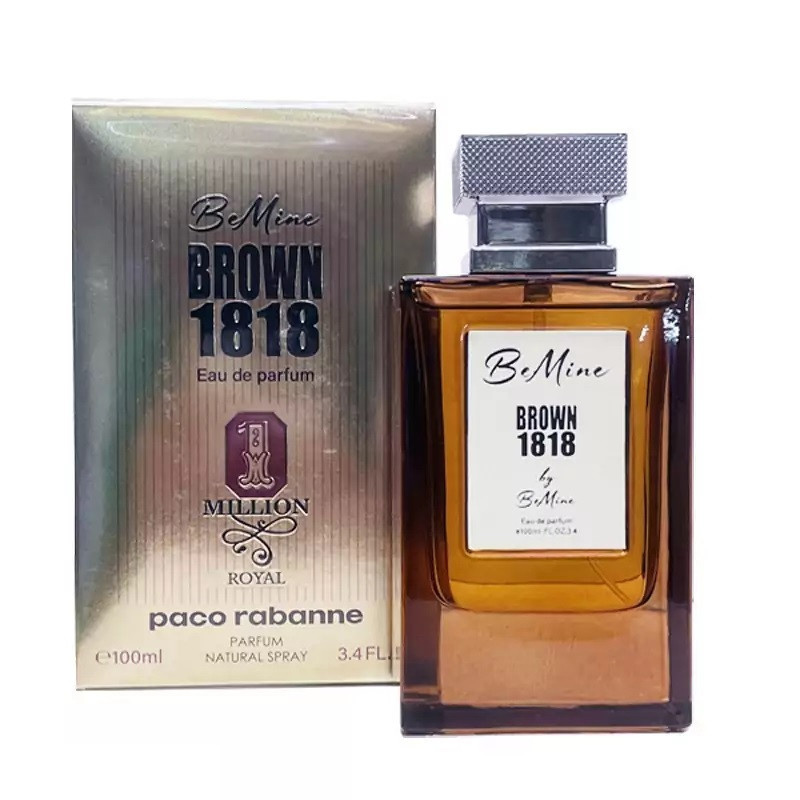 ادو پرفیوم مردانه بی ماین مدل Brown 1818 با رایحه گرم حجم 100 میلی لیتر ادو پرفیوم مردانه بی ماین مدل Brown 1818 با رایحه گرم حجم 100 میلی لیتر