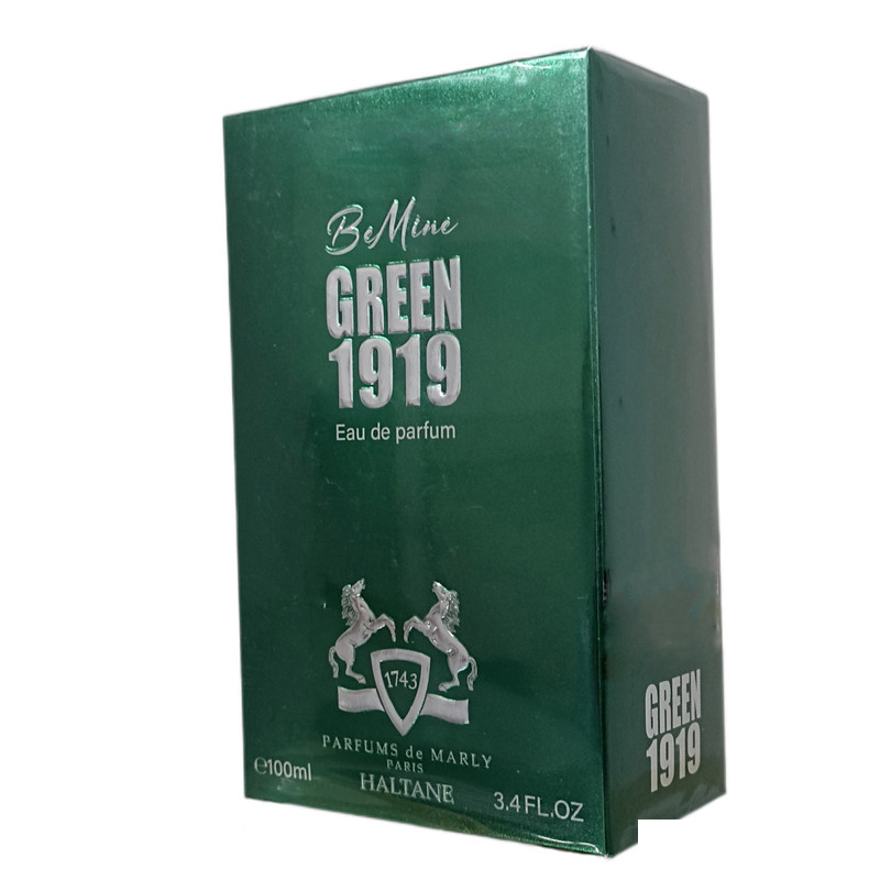 ادو پرفیوم مردانه بی ماین مدل Green 1919 با رایحه گرم حجم 100 میلی لیتر ادو پرفیوم مردانه بی ماین مدل Green 1919 با رایحه گرم حجم 100 میلی لیتر