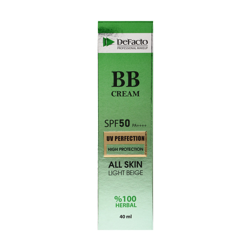 کرم پودر BB مایع SPF 50 دیفکتو مدل professional شماره 1 مناسب برای انواع پوست حجم 40 میلیلیتر کرم پودر BB مایع SPF 50 دیفکتو مدل professional شماره 1 مناسب برای انواع پوست حجم 40 میلیلیتر