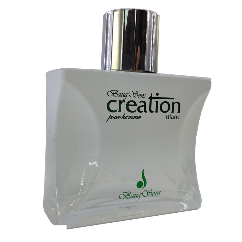 ادو پرفیوم مردانه باگ سانز مدل Creation Blanc