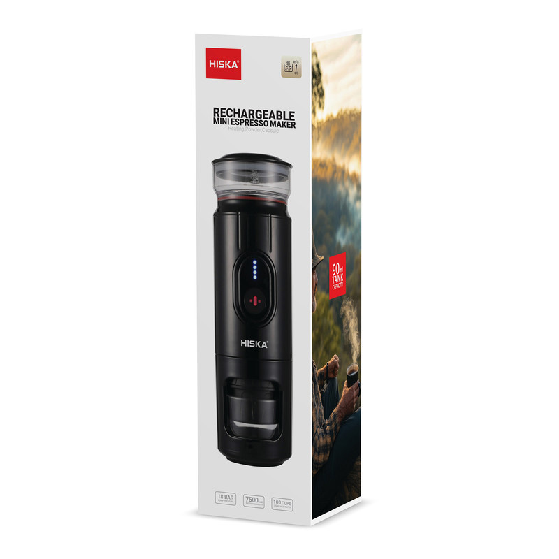 اسپرسوساز سفری هیسکا مدل HR-88 اسپرسوساز سفری هیسکا مدل HR-88