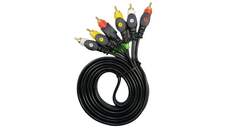 کابل 3 جک RCA به 3 جک RCA مدل AV به طول 1.5 متر کابل 3 جک RCA به 3 جک RCA مدل AV به طول 1.5 متر