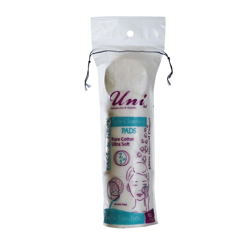 پد پاک کننده آرایش یونی لد مدل Ultra Soft دوازده بسته 80 عددی پد پاک کننده آرایش یونی لد مدل Ultra Soft دوازده بسته 80 عددی