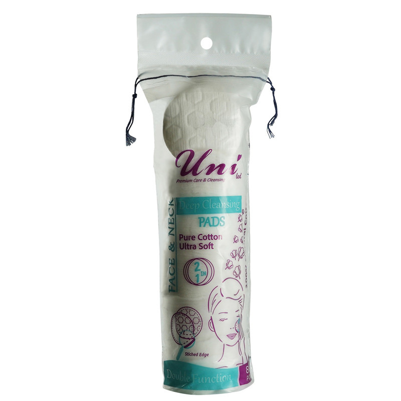 پد آرایشی یونی لد مدل Ultra Soft دو بسته 80 عددی پد آرایشی یونی لد مدل Ultra Soft دو بسته 80 عددی