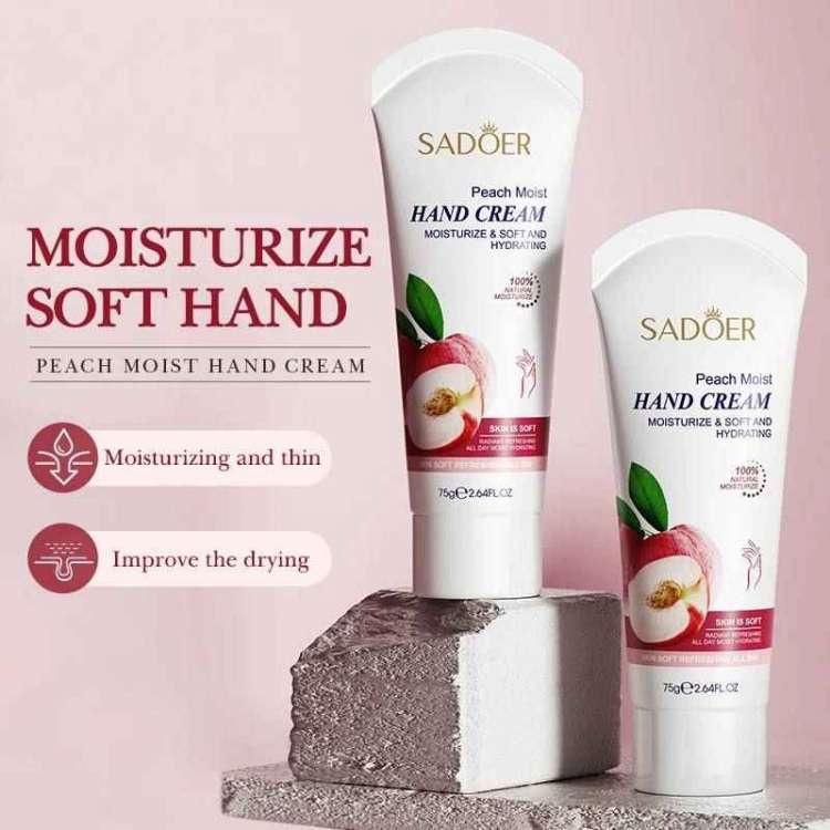 کرم مرطوب کننده سادور مدل PEACH وزن 75 گرم کرم مرطوب کننده سادور مدل PEACH وزن 75 گرم