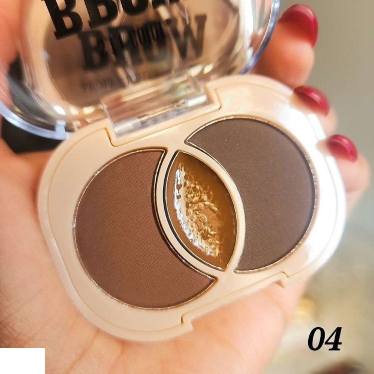 پالت سایه ابرو اس اف آر کالر مدل Brows کد 04 پالت سایه ابرو اس اف آر کالر مدل Brows کد 04