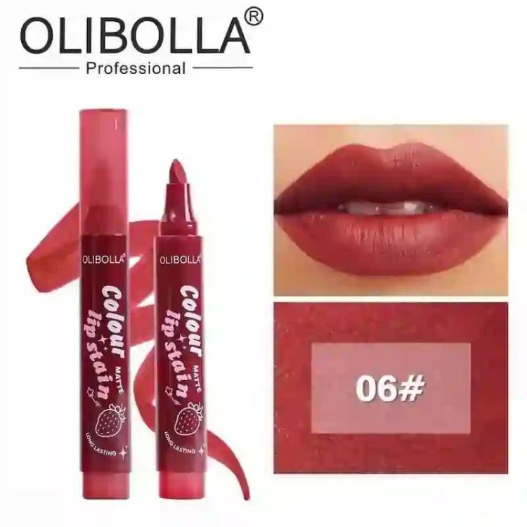 ماژیک لب اولیبولا مدل Lip Stain کد 06 ماژیک لب اولیبولا مدل Lip Stain کد 06