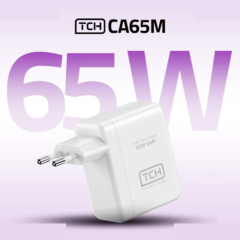 شارژر دیواری 25 وات 3 پورت تی سی اچ مدل CA65M شارژر دیواری 25 وات 3 پورت تی سی اچ مدل CA65M