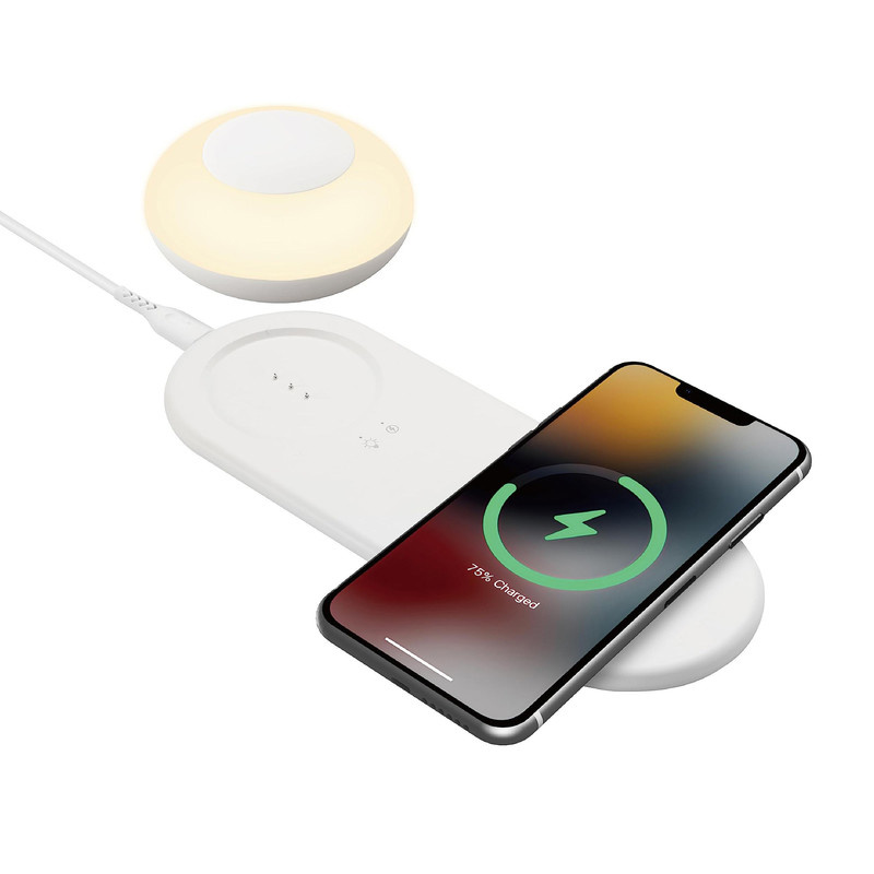 داک شارژر بی سیم یی لایت مدل Wireless Charging Night Light داک شارژر بی سیم یی لایت مدل Wireless Charging Night Light