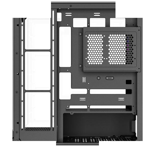 کیس کامپیوتر گیمینگ لاجی کی مدل LK-C511B کیس کامپیوتر گیمینگ لاجی کی مدل LK-C511B