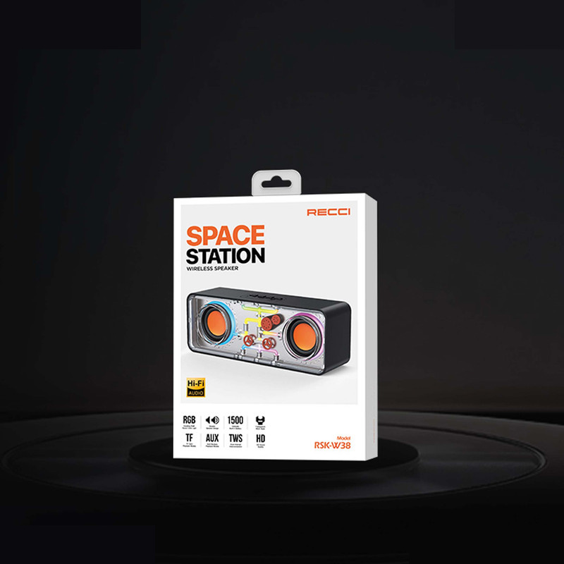 اسپیکر قابل حمل رسی مدل RSK-W38 اسپیکر قابل حمل رسی مدل RSK-W38