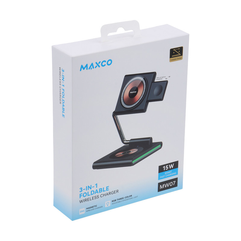 شارژر بی سیم مکس کو مدل MW07 شارژر بی سیم مکس کو مدل MW07