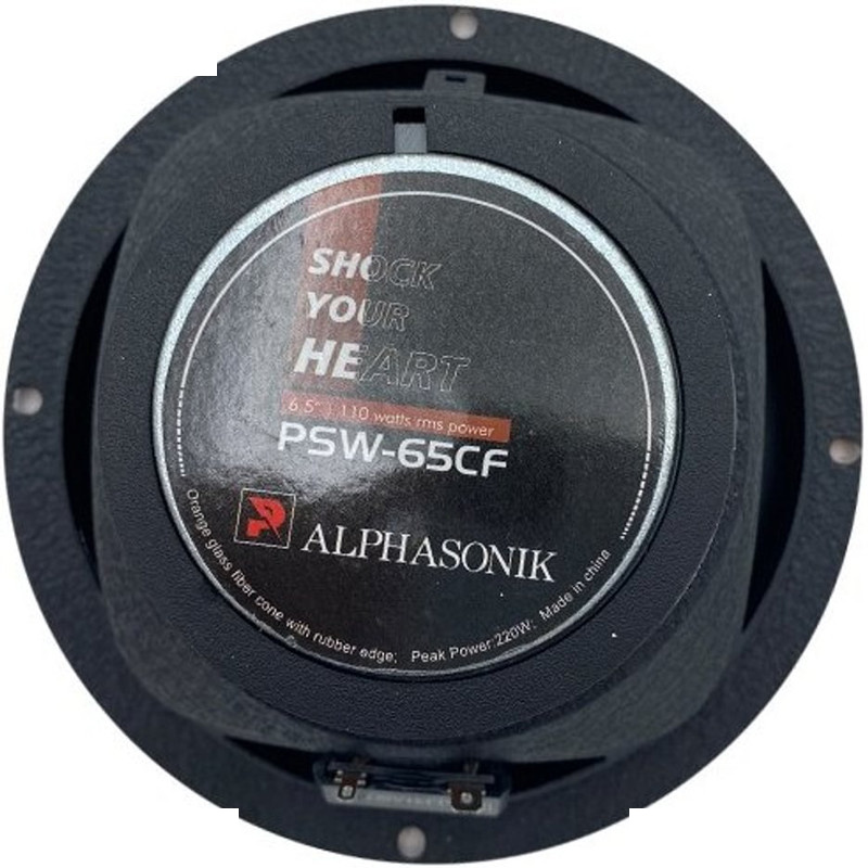 کامپوننت درب جلو راست خودرو آلفاسونیک مدل PSW-65CF سایز 6.5 اینچ بسته 4 عددی کامپوننت درب جلو راست خودرو آلفاسونیک مدل PSW-65CF سایز 6.5 اینچ بسته 4 عددی