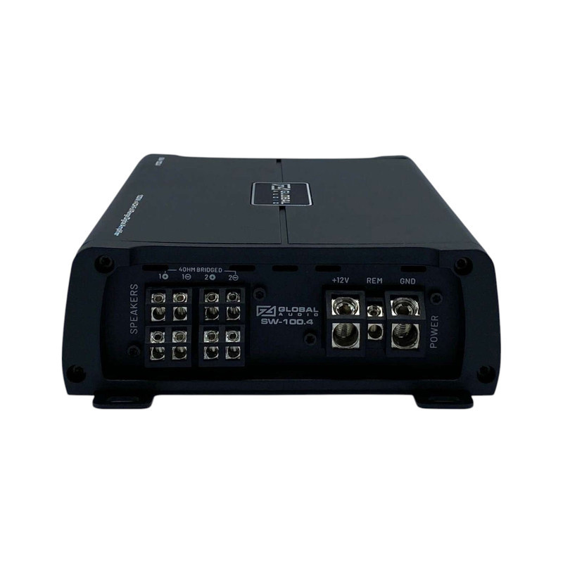 آمپلی فایر خودرو 4 کانال گلوبال آدیو مدل SW-100.4 آمپلی فایر خودرو 4 کانال گلوبال آدیو مدل SW-100.4