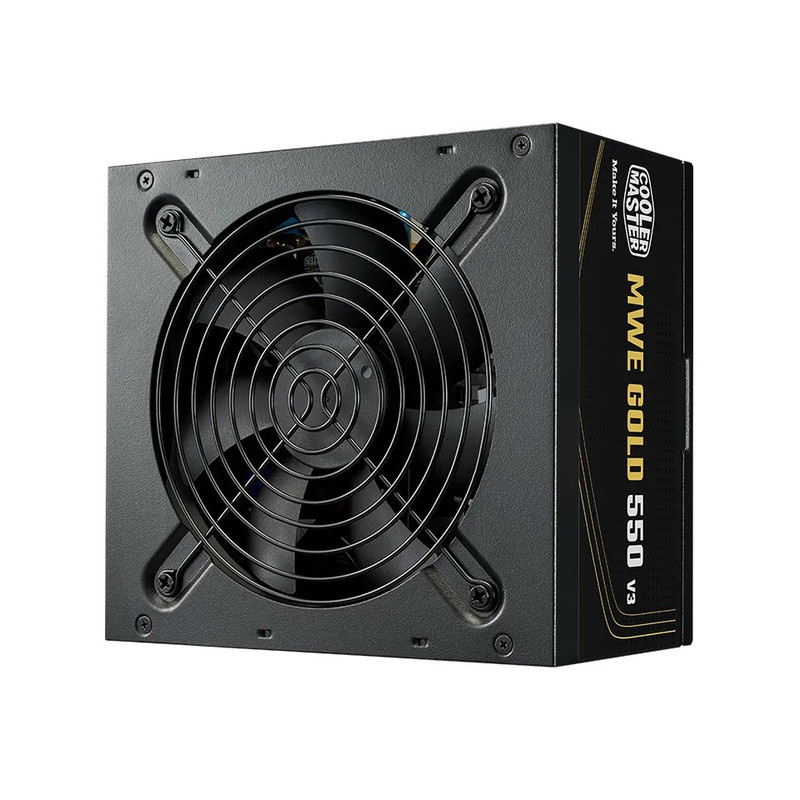 منبع تغذیه کامپیوتر 850 وات کولر مستر مدل MWE 850 Gold V3 ATX 3.1 Non-Modular منبع تغذیه کامپیوتر 850 وات کولر مستر مدل MWE 850 Gold V3 ATX 3.1 Non-Modular